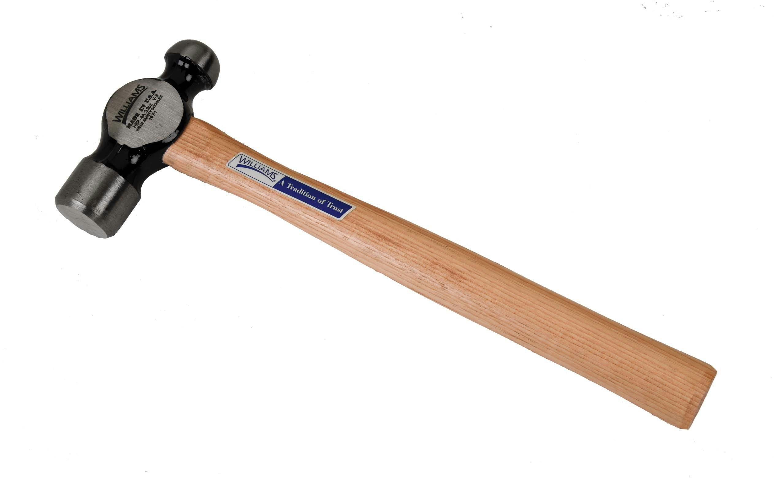 Image of Ball Pein Hammer Wood Handle