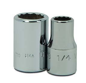 Image of 1/4" Drive 12 Point Sockets